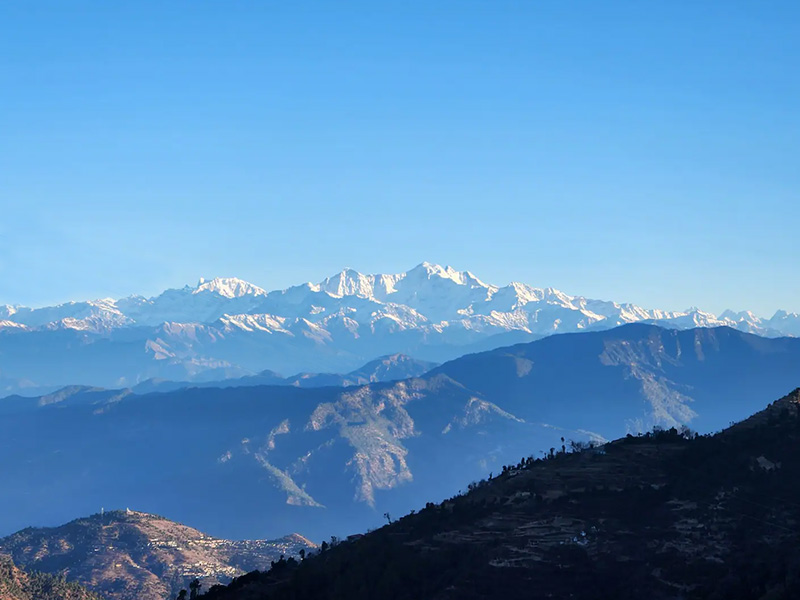 Mountain room at Mangat Farms Kanatal